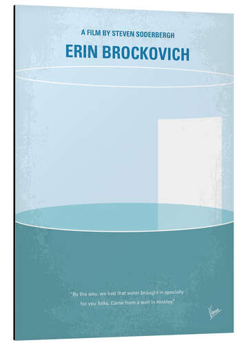 Aluminiumsbilde Erin Brockovich