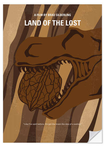 Selvklebende plakat Land Of The Lost