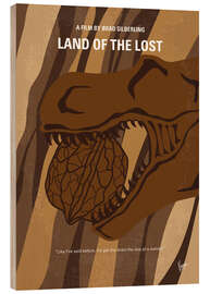 Wood print Land Of The Lost