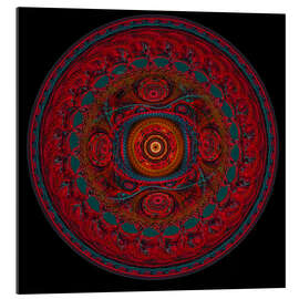 Gallery print detailed Mandala