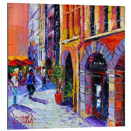 Magnettafel Ein Spaziergang in der Altstadt von Lyon Quartal