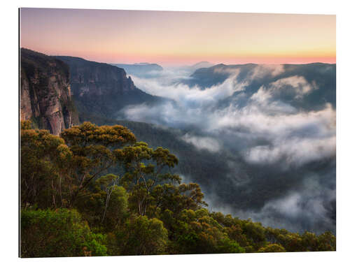 Gallery Print Misty Mountains