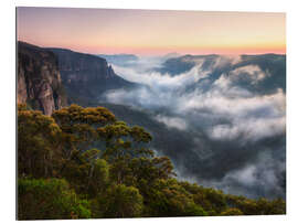 Gallery print Misty Mountains