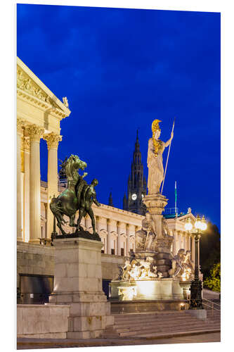 PVC-tavla Parliament in Vienna