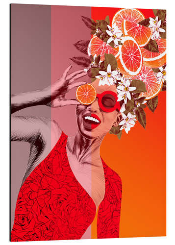 Aluminium print summer sensation