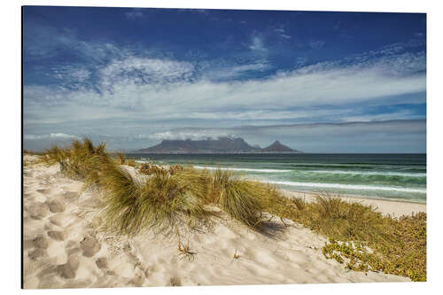 Cuadro de aluminio Dunes near Cape Town, South Africa