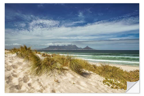 Wall sticker Dunes near Cape Town, South Africa