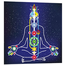 Stampa su PVC Colourful Chakras