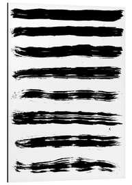 Magnettafel Pinselstrich