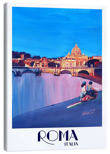 Canvas print Roma, Italia