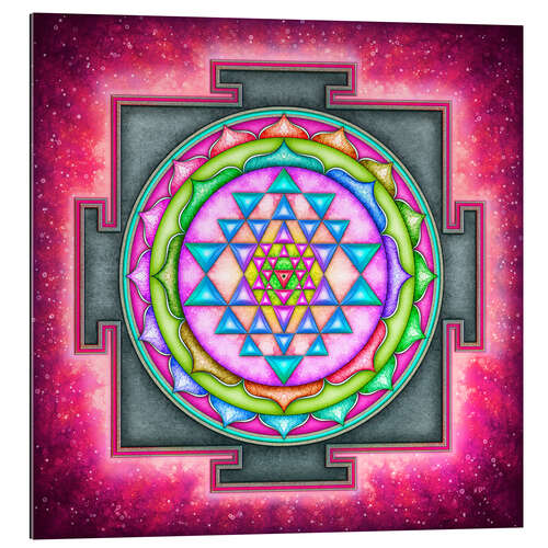 Gallery print Sri yantra mandala II