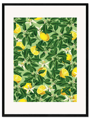 Framed art print Lemonade V2
