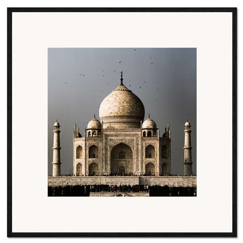 Impressão artística com moldura The Taj Mahal