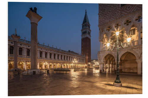 Foam board print St. Mark's Square Venice