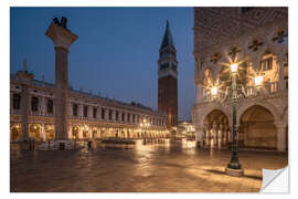 Selvklebende plakat St. Mark's Square Venice