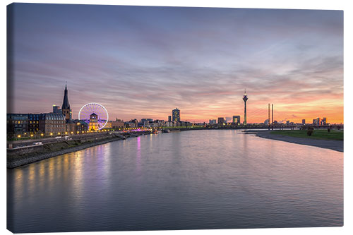 Obraz na płótnie Dusseldorf Skyline, Germany