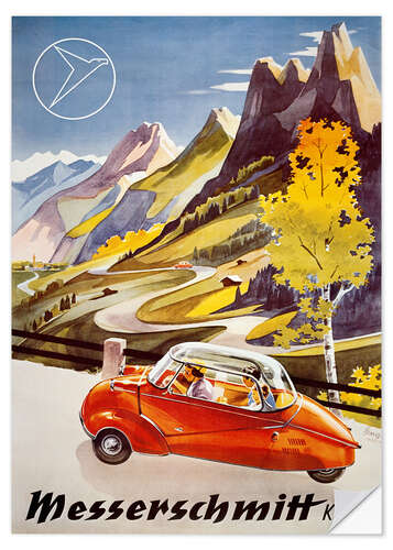 Wall sticker Messerschmitt KR200