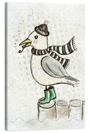 Canvas print Seagull Otto - Ahoy!