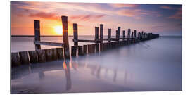 Aluminium print old bridge