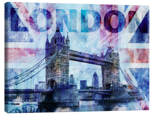 Stampa su tela London Tower Bridge