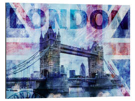 Magnettafel London Tower Bridge