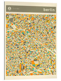 Galleriprint Berlin City Map IV