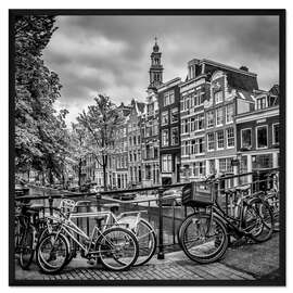 Gerahmter Kunstdruck Amsterdam, Bloemgracht