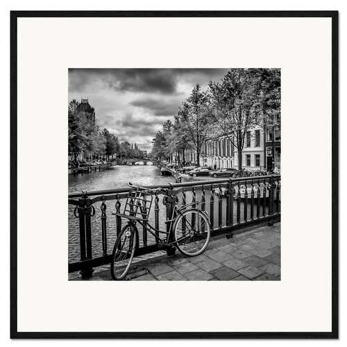 Impresión de arte enmarcada AMSTERDAM Emperors Canal