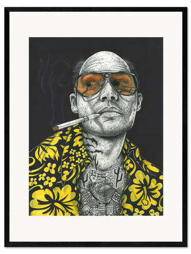 Innrammet kunsttrykk Fear and Loathing