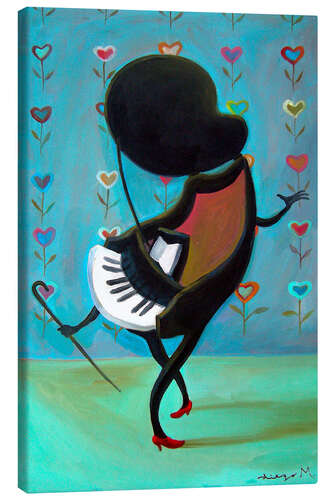 Canvas print Dancing Piano