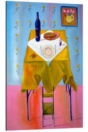 Magnettafel Kleiner Stuhl und großer Tisch