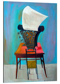 Magnettafel Die alte Schreibmaschine