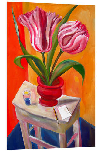 Foam board print Great tulips