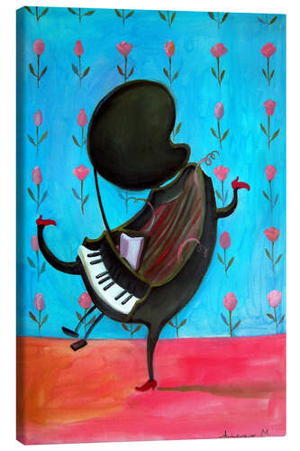 Canvas-taulu Happy piano