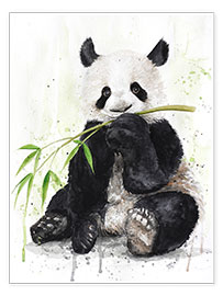 Plakat  panda - Nadine Conrad