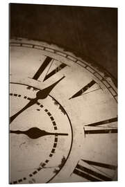 Gallery Print Bild einer alten Vintage-Uhr