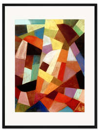 Gerahmter Kunstdruck Komposition, 1934