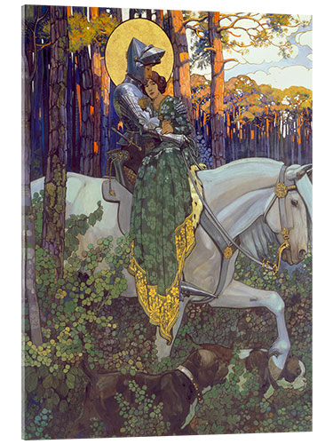 Quadro em acrílico The legend of Saint George, Salvation