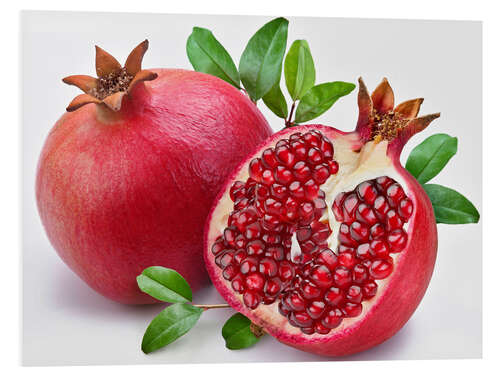 PVC print pomegranate