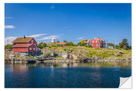 Wall sticker Summer in the Swedish archipelago islands