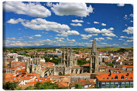 Canvas print Burgos