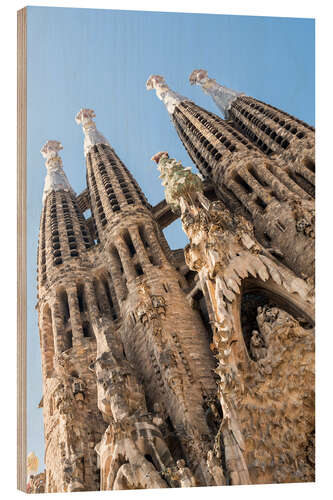 Cuadro de madera La Sagrada Familia