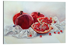 Cuadro de aluminio winter pomegranates