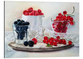 Magnettafel Sommerbeeren