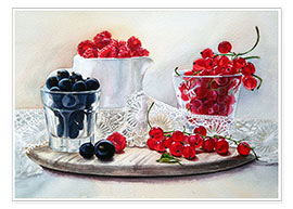 Poster summer berries
