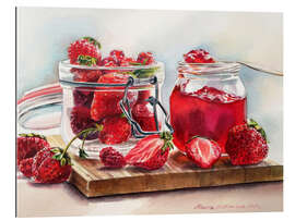 Gallery print Juicy strawberries