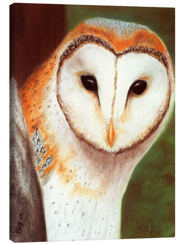 Canvas print Barn Owl Leonie