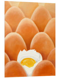 Stampa su PVC Fresh farm eggs