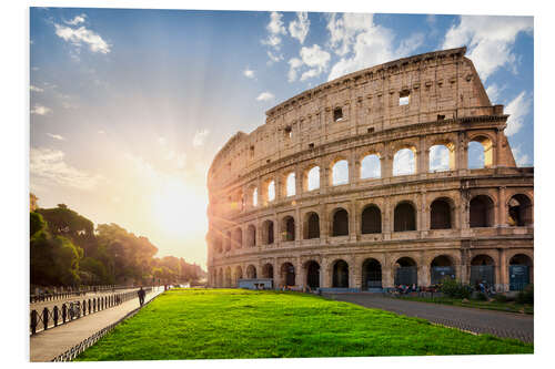 Tableau en PVC The Colosseum in Rome, Italy IV