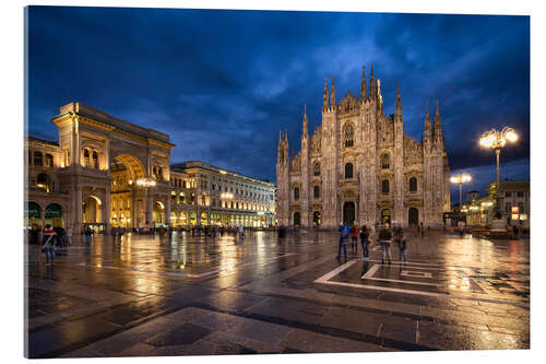 Akryylilasitaulu Cathedral Square and Cathedral of Milan, Milano, Italy